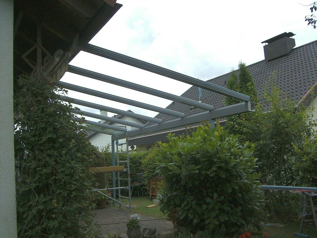 Terrassendach Rutesheim Aluminium | Wohlfuehlwintergarten